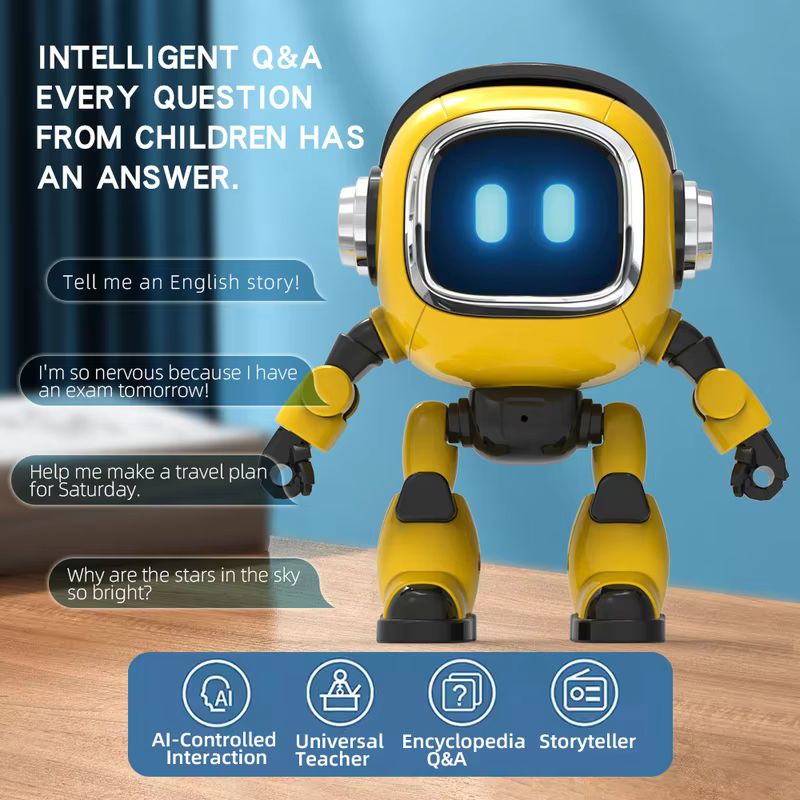 Remote Control Toys - AI Intelligente Robot Speelgoed, Meertalig Spraakchat,