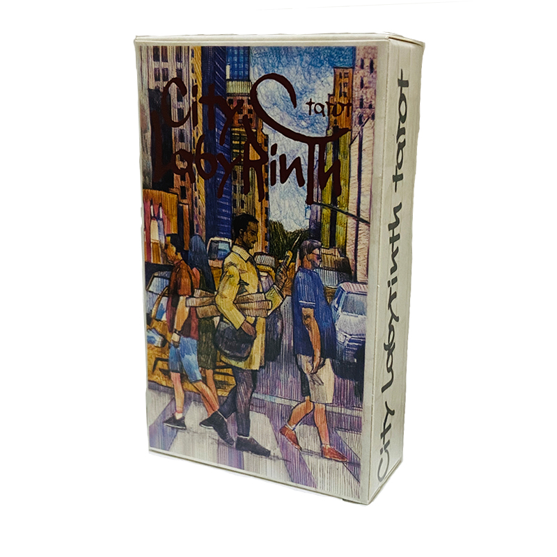 City Labyrinth Tarotkaarten 78 - Tarot Cards Deck With Guidebook recensie en prijs