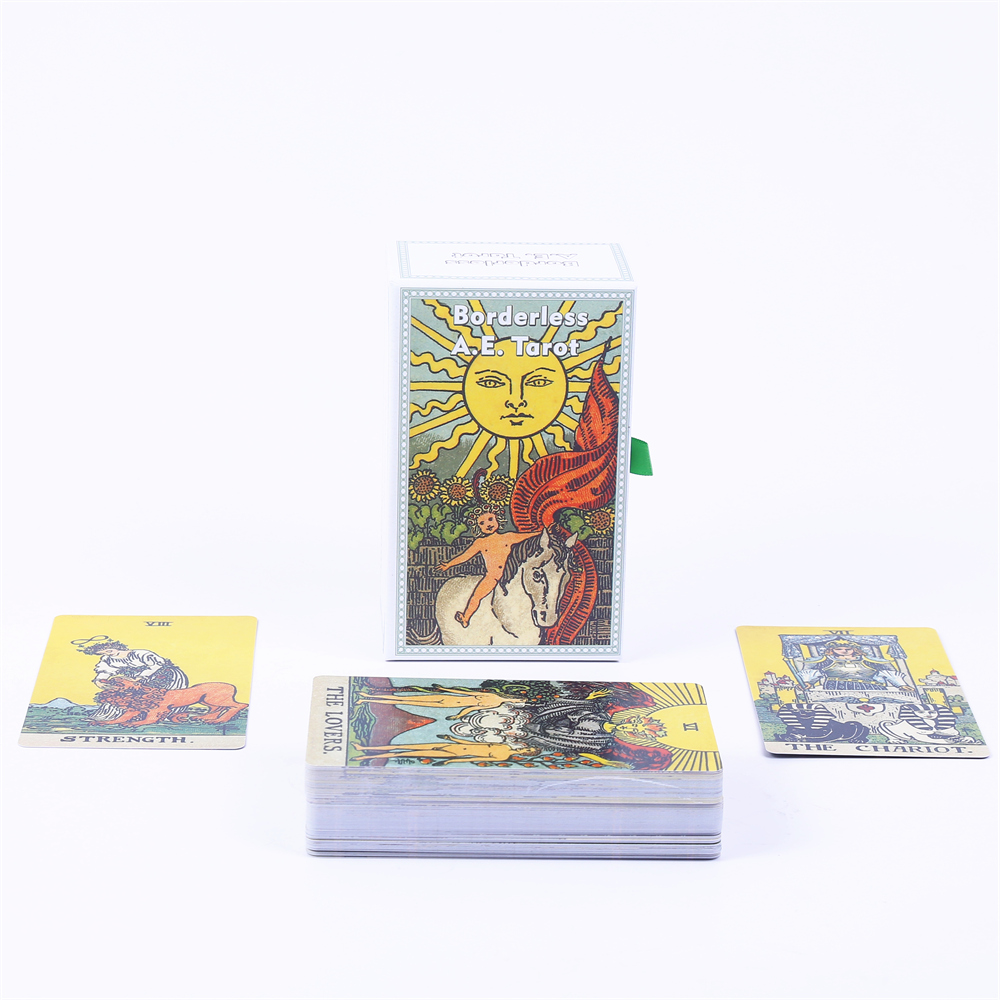 12*7Cm Grenzeloos A.E. Tarotde - Tarot Cards Deck With Guidebook recensie en prijs