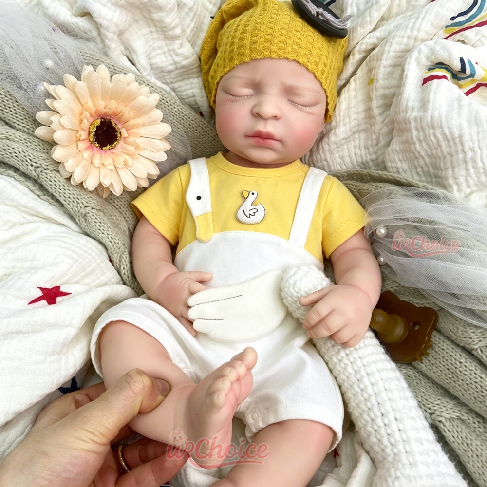 17 inch slapende, volledig zac - Reborn Baby Doll Silicone Realistic recensie en prijs