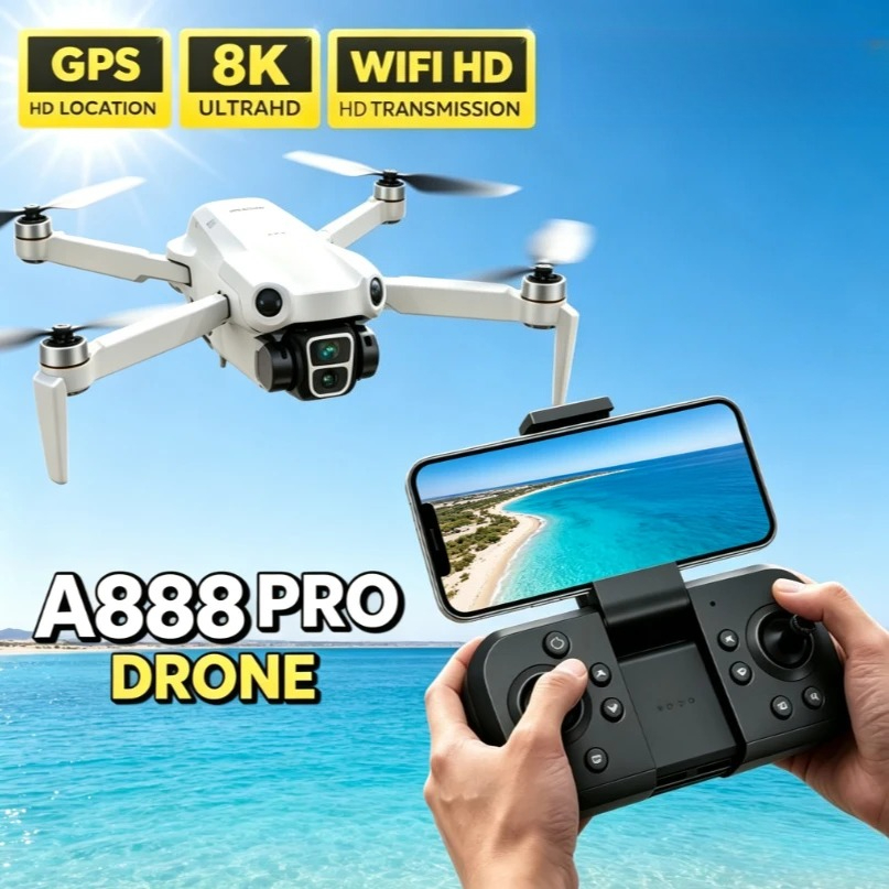 Originele A888 GPS FPV Drone m - Fpv Brushless Rc Drone 4K recensie en prijs